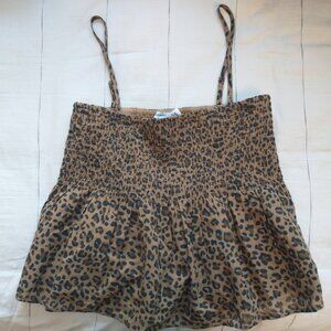 American Eagle leopard top